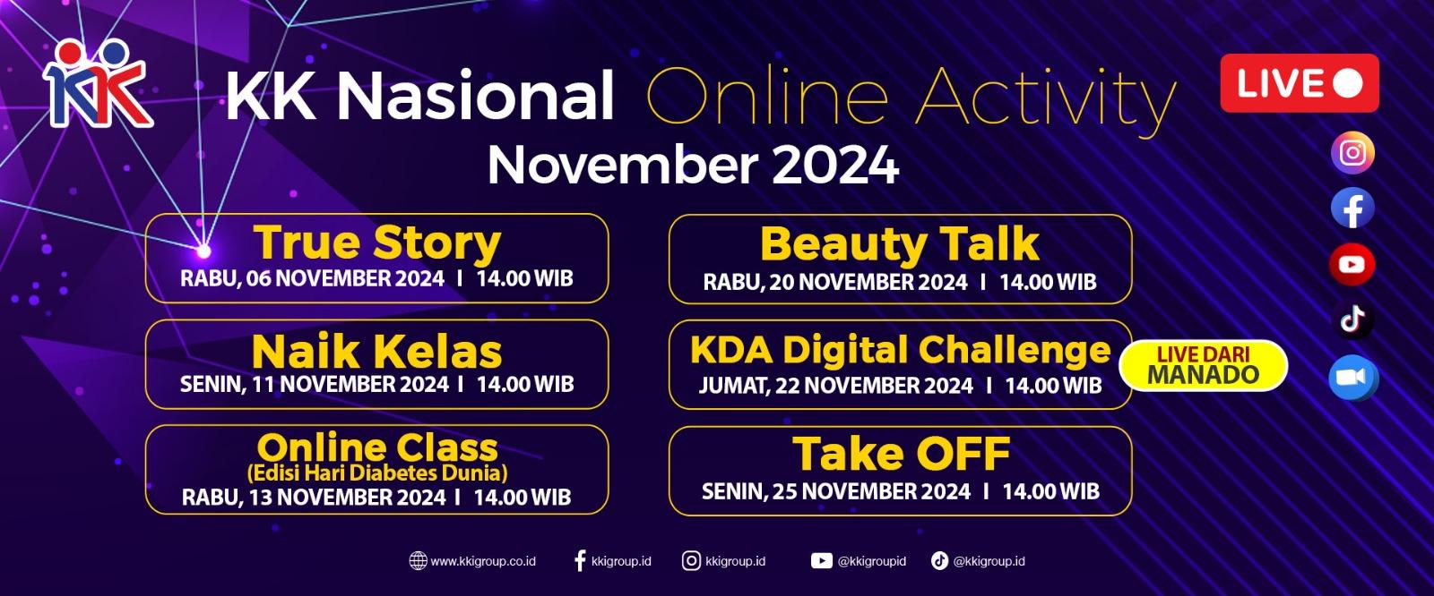 Banner Live Nasional Online November 2024