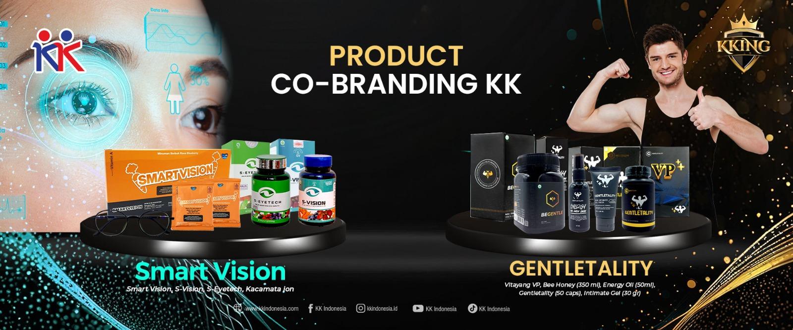 Banner website product co branding kk-smartvision-gentletality